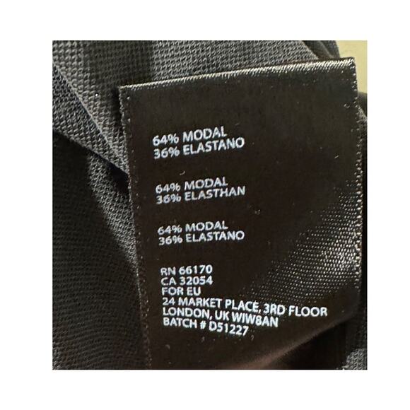 Ecote Dress Open Back Flare Sleeves Short Dress Without Size Small - Picture 8 of 8